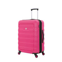 6581838165 Чемодан WENGER TRESA, розовый, АБС-пластик, 46x27x66 см, 66 л