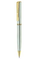 PC0865BP ручка шариковая Pierre Cardin ECO корпус - латунь. цвет стальной