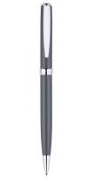 PC5919BP Ручка шариковая Pierre Cardin EASY. Корпус  - латунь с сатиновым покрытием. Отделка и детали дизайна - сталь и хром. Цвет - серый.