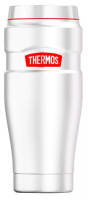 Термокружка Thermos SK1005 RCMW для напитков (375766) 0.47л. белый/красный карт. коробка