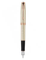 F 537 GT Перьевая ручка Parker Sonnet PREMIUM Feminine серебро 925 пробы 16.96 Silver PGT перо F