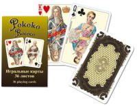 1121 Карты игральные 36л Рококо