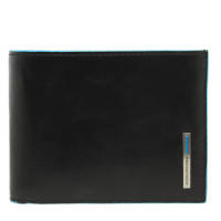 Piquadro PU1133B2/N Кошелек мужской, черный, 12х9 телячья кожа