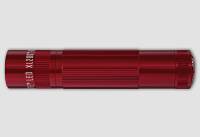 Maglite XL200 S3 036 фонарь Red MagLite LED серии XL с управляемой кнопкой и 5 режимами работы в блистере с батарейками Размер фонаря: 12 см, тип батареек: 3 x aaa