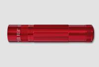 Maglite XL50 S3 036 фонарь Red MagLite LED серии XL с управляемой кнопкой и 3 режимами работы в блистере с батарейками Размер фонаря: 12 см, тип батареек: 3 x aaa