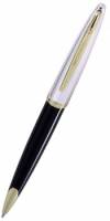 21200 шариковая ручка Carene de Luxe Black/Silver ручка Waterman