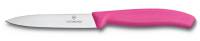 6.7706.L115 Victorinox Нож для чистки овощей, лезвие из нержавеющей стали 10 см, розовая пластиковая рукоять