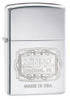 Zippo 29521 - зажигалка Classic с покрытием High Polish Chrome