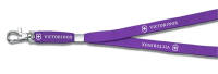 4.1879.503 Victorinox Nylon cord Шнурок на шею с карабином фиолетовый