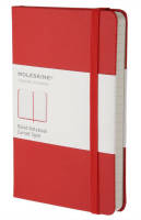 MM710R Блокнот Moleskine CLASSIC Pocket 90x140мм 192стр. линейка твердая обложка красный