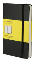 MM712 Блокнот Moleskine CLASSIC Pocket 90x140мм 192стр. клетка твердая обложка черный