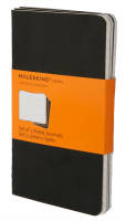 QP311 Блокнот Moleskine CAHIER JOURNAL POCKET 90x140мм обложка картон 64стр. линейка черный (3шт)