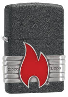Zippo 29663 - зажигалка с покрытием Iron Stone