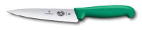 5.2004.15 Нож разделочный VICTORINOX Fibrox, 15 см, лезвие из нержавеющей стали, зелёная пластиковая рукоять