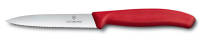 6.7731 Victorinox нож для овощей 10 см, серрейторная заточка, красный