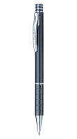 PC0884BP Шариковая ручка Pierre Cardin GAMME. Корпус - алюминий, отделка - сталь и хром. Цвет - серый.