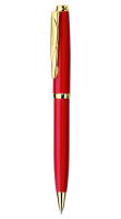 PC0923BP Шариковая ручка Pierre Cardin GAMME Classic. Корпус - латунь с лакированным покрытием. Отделка и детали дизайна - сталь с позолотой. Цвет - красный.