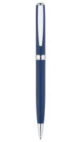 PC5917BP Ручка шариковая Pierre Cardin EASY. Корпус  - латунь с сатиновым покрытием. Отделка и детали дизайна - сталь и хром. Цвет - синий