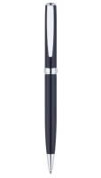 PC5918BP Ручка шариковая Pierre Cardin EASY. Корпус  - латунь с сатиновым покрытием. Отделка и детали дизайна - сталь и хром. Цвет - черный.