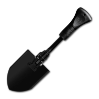 Лопата Gerber Gorge Folding Shovel (1014048) черный сталь д.415мм