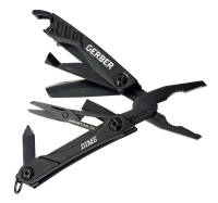 Мультитул Gerber Dime (1003728) 100мм 10функций черный