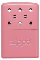 40363 - грелка каталитическая Zippo, анодированный алюминий с покрытием Pink, розовая, матовая, на 6 ч 51*15*74 мм 51 гр