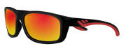 OS38-01 Солнцезащитные очки ZIPPO спортивные, унисекс, чёрные, оправа из поликарбоната