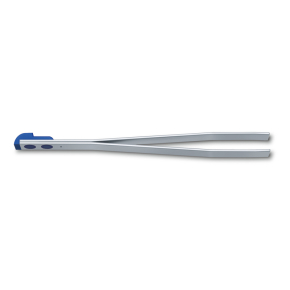 A.6142.2.10 Пинцет VICTORINOX, малый для перочинных ножей 58 мм, 65 мм и 74 мм, нержавеющая сталь / полиамид, с наконечником синего цвета
