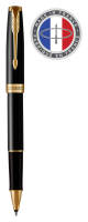 T 530 LaqBlack GT ручка роллер Parker Sonnet Laque Black GT (1931496) F черные чернила подар.кор.