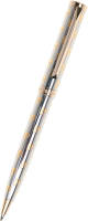 PC1023BP Шариковая ручка Pierre Cardin EVOLUTION,корпус и колпачок - латунь с гравировкой, отделка и детали дизайна - латунь и хром