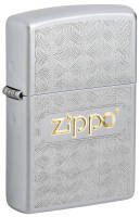 48792 Зажигалка ZIPPO Лучшая цена 2023 с покрытием Satin Chrome, латунь/сталь, серебристая, 38x13x57 мм