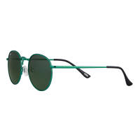 OB130-25 Очки солнцезащитные ZIPPO, унисекс, зеленые, оправа из меди