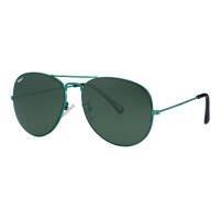 OB36-35 Очки солнцезащитные ZIPPO, унисекс, зеленые, оправа из меди