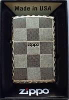 Zippo 121FB Zippo Logo Block - зажигалка