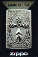 Zippo 121FB Cross - зажигалка