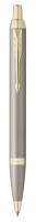 K 328 Sand Ручка шариковая Parker IM Sandstone Champagne PVD Trim (2235420) стержень M (1мм) синие чернила подарочная коробка